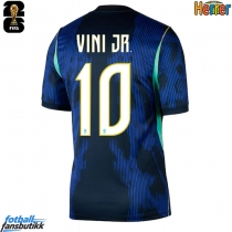 Brasil Vinicius Junior #10 Bortedrakt EM 2024 Kortermet